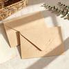 Premium Stationery for Literary Letters 10PCS Petal Art Envelopes, Real Floral Texture Design, Thick Paper Western Style Fresh Envelopes Thank