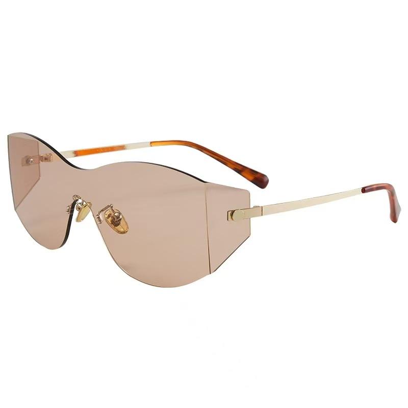 Y2K Stylish Women Sunglasses Fashion Trendy Anti Reflective UV Protection for Bicycling Mountaineering Outdoor Sports