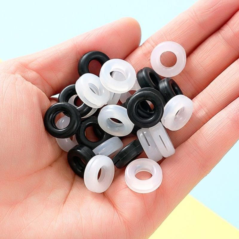 10Pcs Anti-Slip Silicone Ear Grip Glasses Eyeglasses Leg Ear Hook Stopper Bracket Fastener Accessories Temple Tip Eyewear Holder