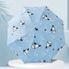 Student Safety Anti-Rebound Children's Umbrella for Girls, Dual-Use for Sun and Rain, Foldable Automatic Umbrella for School Use