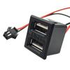 Double Layer Usb Female Base Type C Socket Female Usb Lamp Charging Power Socket With 7Cm Cable Connector Line