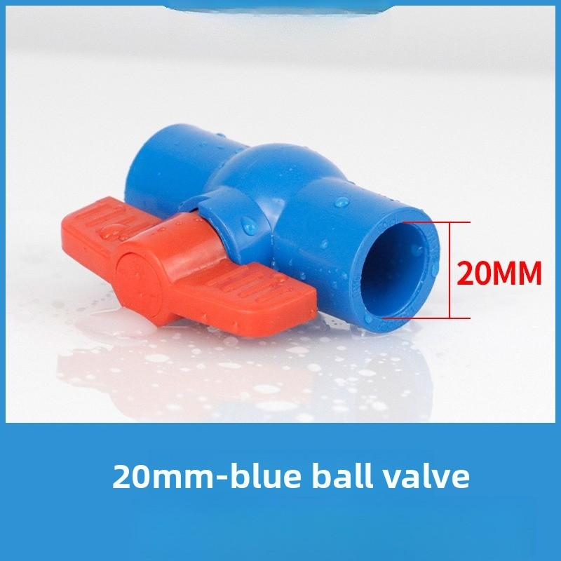 Diametru Interior 20/25/32/40mm Robinet Sferic PVC 3 Culori Opțional Slip Instalații Sanitare U-PVC Robinet Sferic Plastic Conector de Reparare Comutator Conductă