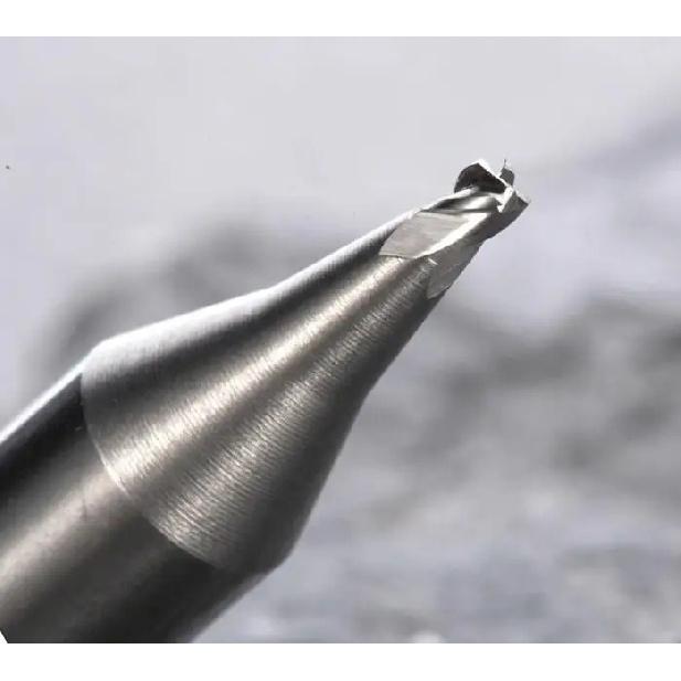 Bieten Sie beste Qualität Hartmetall-Schaftfräser für Schlüsselfräsmaschine Bohrer 1,0 1,2 1,5 2,0 2,2 2,5 2,7 3,0