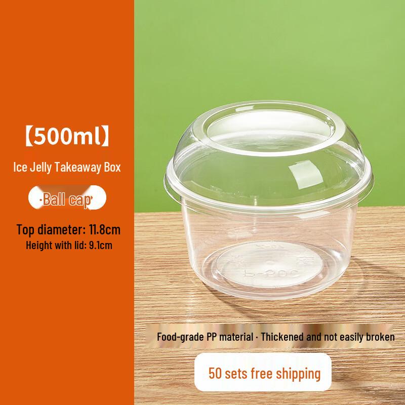 Disposable Dessert Containers with Dome Lid