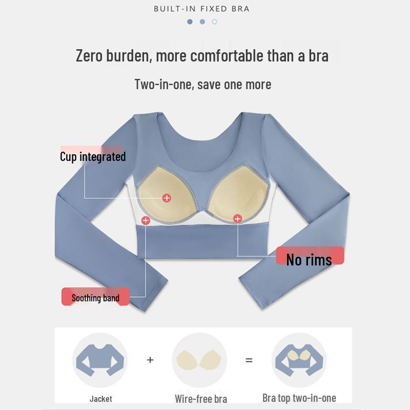 Colorblock Seamless Quick-Dry Yoga Set: Breathable Nude Feel Sportswear for Women