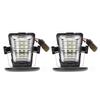 License Plate Light Large Car License Lamp LED License Plate Light 2pcs DC12V Single
