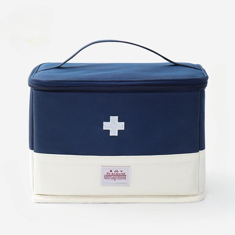 4Pcs/set Portable Medical Storage Bag Camping Emergency First Aid Kit Organizer Home Outdoor Travel Bag Home Emergency Medicine kit Travel Storage Bag