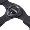 13 Inch 330mm Flat Bottom Leather Racing Car Steering Wheel for Performance Driving Experience