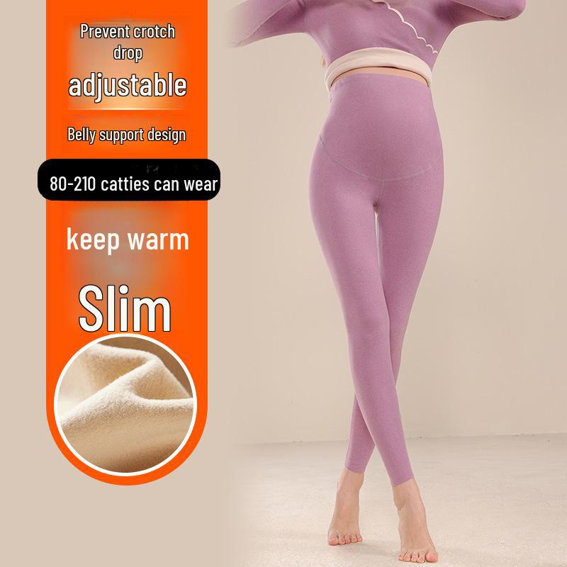 Umstandspflege Herbst/Winter Anzug mit Brustpolstern & Deutscher Samt Warme Unterwäsche