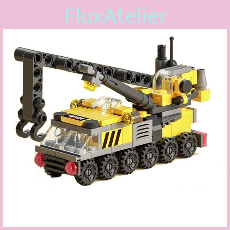 Vehicle Urban Engineering Building Block Puzzle Toy For Childrens Birthday Gifts