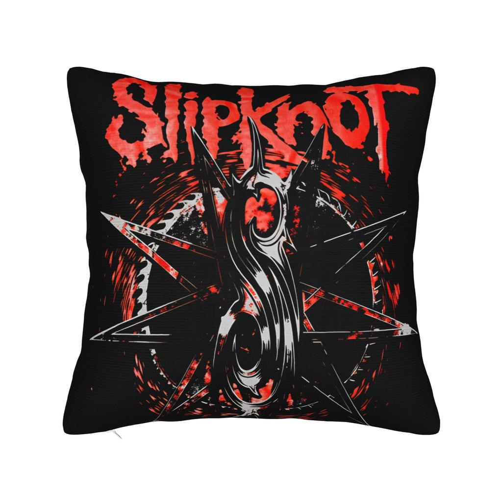 Slipknots Band Pillowcases Novelty Pillow Case For Sofa Couch Bed Living Room Comfy Pillow Cover