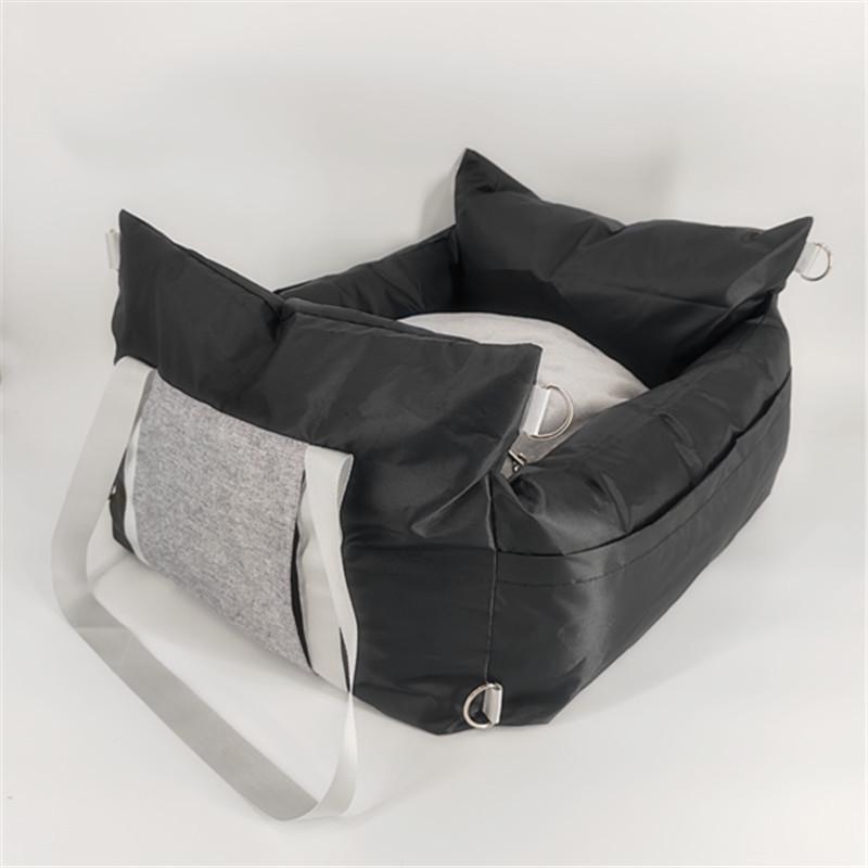 Waterproof Non-Slip Car Booster Seat for Small Dogs - Portable, Thickened Travel Bed