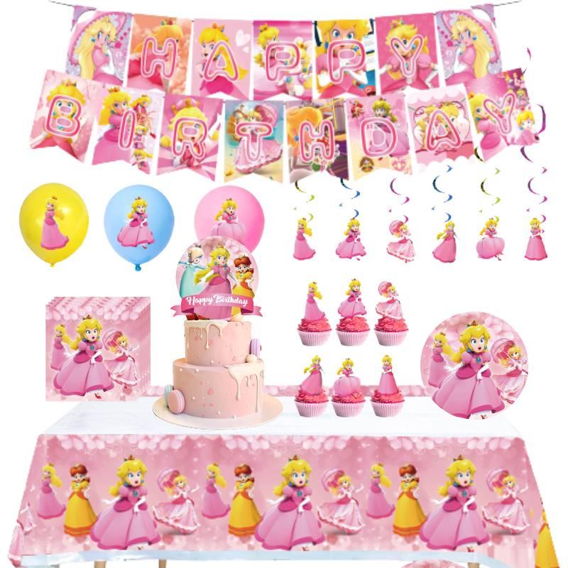 Princess-themed Party Supplies For Pet Birthday Decorations Including Plates And Utensils New Arrival