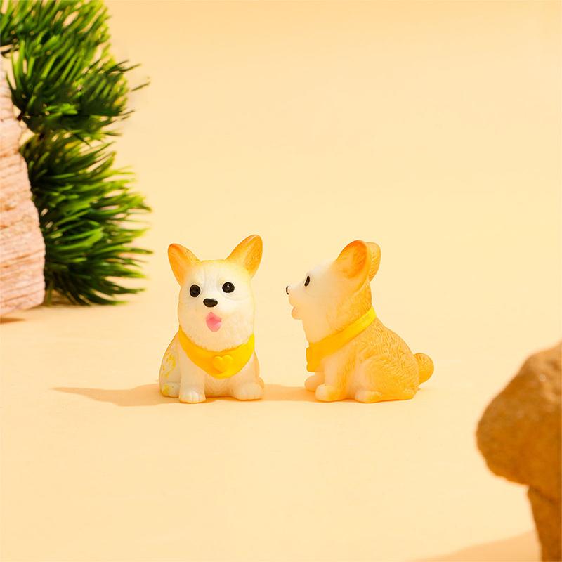 Cartoon Cute Simulation Animals Miniature Figurines Creative DIY Home Decoration Accessories Kawaii Desktop Decoration Gifts