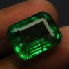 Natural Green Emerald Loose Gemstone 8 ct Emerald Shape Colombian for Jewelry Making and Crafts