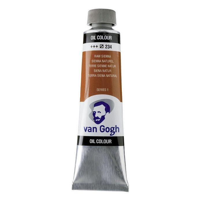 Oil Paint - Van Gogh - RAW SIENNA S1 - 40ml - Brown Color - High Quality