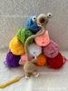 Handmade Crocheted Giraffe Bag Charm – Plush Pendant for Bags and Keys, Stylish and Fun Accessory, Adorable