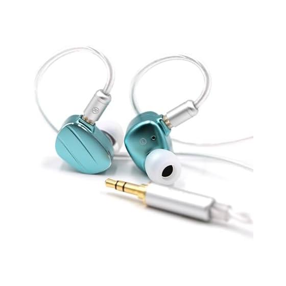 BQEYZ Weather Series Cloud Cloud HIFI Earphones Canal Earphones 10mmDD+6.8mm Passive Radiator Wired Earphones Silver Plated OFC Cable For Watching