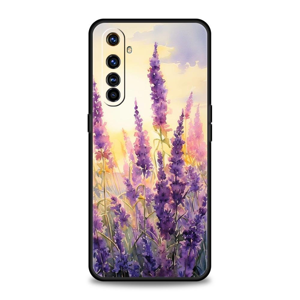 

Мягкий ТПУ Чехол Для Realme C67 C63 C55 C53 C25 C21 10 11 12 13 GT 2 3 5 Pro Plus 5G Ударопрочный Чехол Для Телефона Мультяшный Цветок Fundas Realme 9 5G