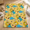 Cartoon T-The Simpsonss Throw Blankets Soft Warm Flannel Blanket Bedding For Bed Living Room Home Sofa