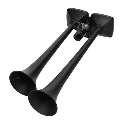 Bocina de aire de trompeta doble de 150dB, bocina eléctrica fuerte de 1224V con válvula solenoide para coche, camión, RV, marino