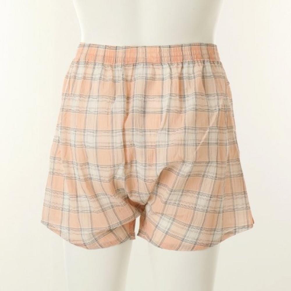 Wacoal Men S Trunk Cotton Yarn Dyed Check Wmp5414