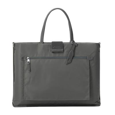 Double & Day Night Women's Tote Bag, PC Bag for B4 Sizes, 15.6-inch Laptops, Includes Shoulder Strap, 2-Way, Suqqu 15183, Dark Gray