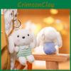 Ears Cute Long Dog Keychain Cartoon Plush Girls Kid Backpack Decoration Doll