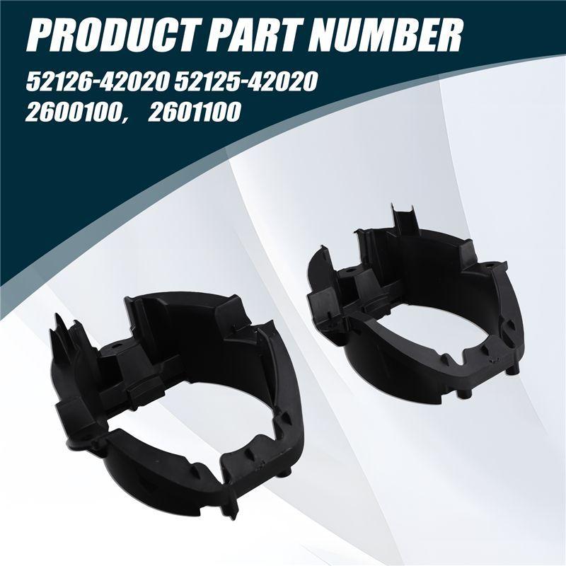 ABTU-Front Fog Light Mount Bracket For Toyota RAV4 2006-2009 52126-4 52125-4 521264 521254