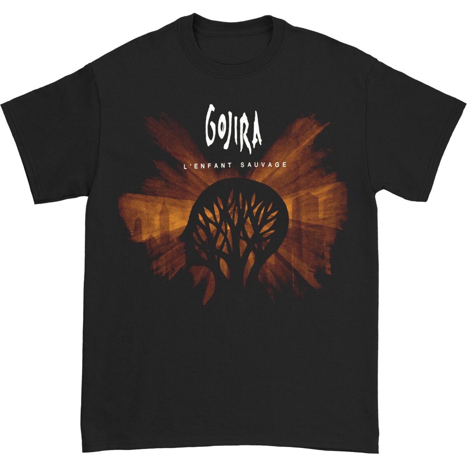 GOJIRA CD обложка L ENFANT SAUVAGE Официальная Футболка XL Новая Out Of Print sirius link flesh terra XL