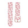 20mm 22mm Silicone Strap For Samsung Galaxy Watch Gear S3 Active 2 Graffiti Style Strap For Garmin Watch Moto 360 HuaMi Amazfit Bip Huawei Watch Band