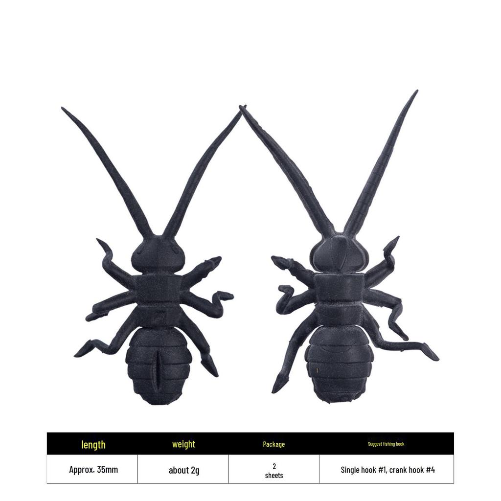 Japan OSP 2nd Gen Floating Soft Bait: Golden Bug Spider