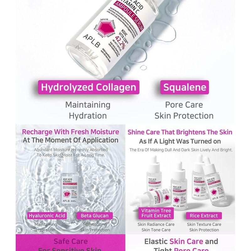 APLB Kojic Acid Vitamin C Ampoule Serum