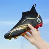 Soccer Men Professional Teenager Outdoor Lightweight Football Shoes Comfortable Grass Breathable Lace-up Football Boots