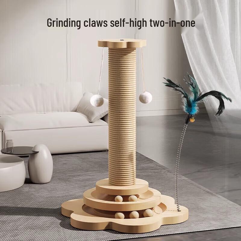 Когтеточка для кошек из сизаля