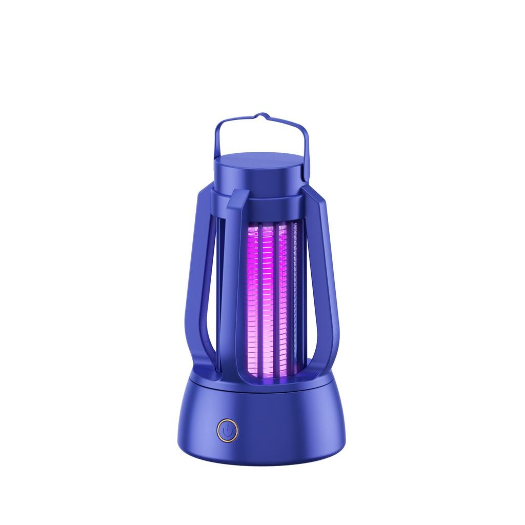 Wireless Portable 3-in-1 Mosquito Catcher & Lamp: Indoor Lighting, Camping, Electric Shock Mosquito Trap