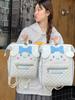 Hello Kitty Cartoon Pu Backpack For Women And Teens With Spacious Storage For Daily Use