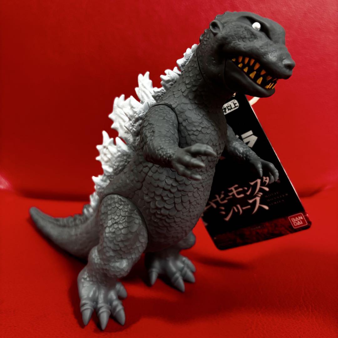 

[Б/У] Выставка искусства Годзиллы Набор из 4 мягких виниловых фигурок Годзиллы