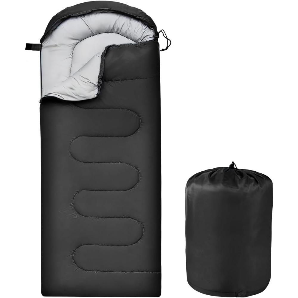 Portable waterproof camping sleeping bag, suitable for all seasons, can be used in both cold weather and warm environments.