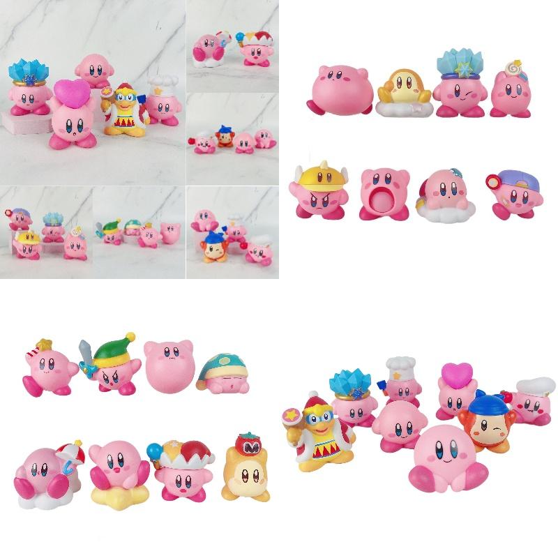 Cute Kirby Pvc Figure Perfect Gift For Gamers And Anime Fans 5-7cm High