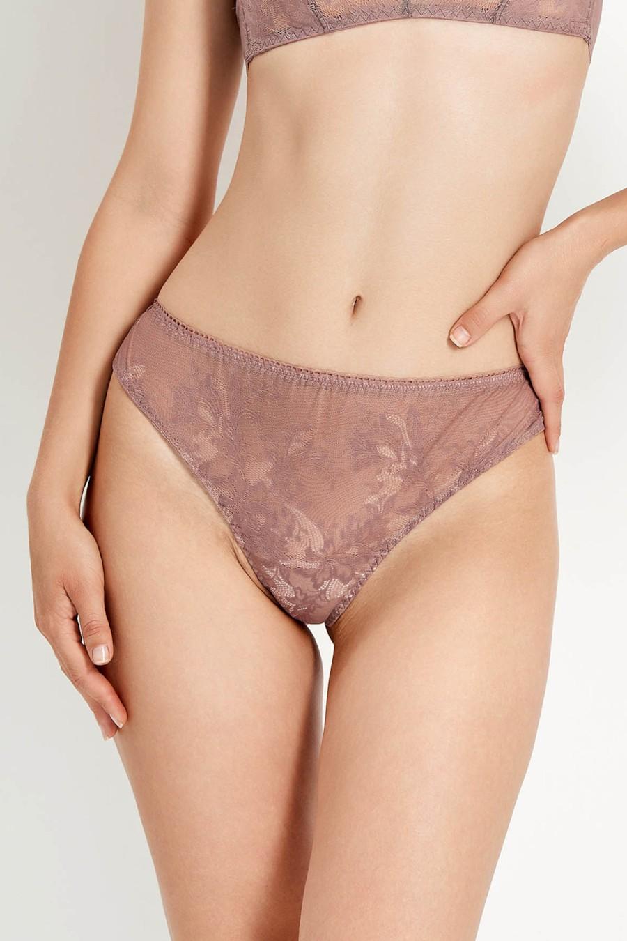 

Трусики бразилиана Anabel Arto (64549) 5(XL) brown-nose кольору