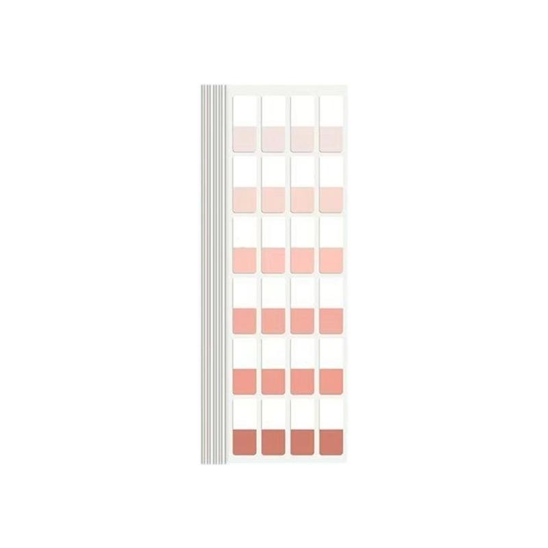 Adhesive Index Sticker 60/120/240Pcs PET Index Labels Reading Note Book Page Markers for Notebook Planner Calendar Book