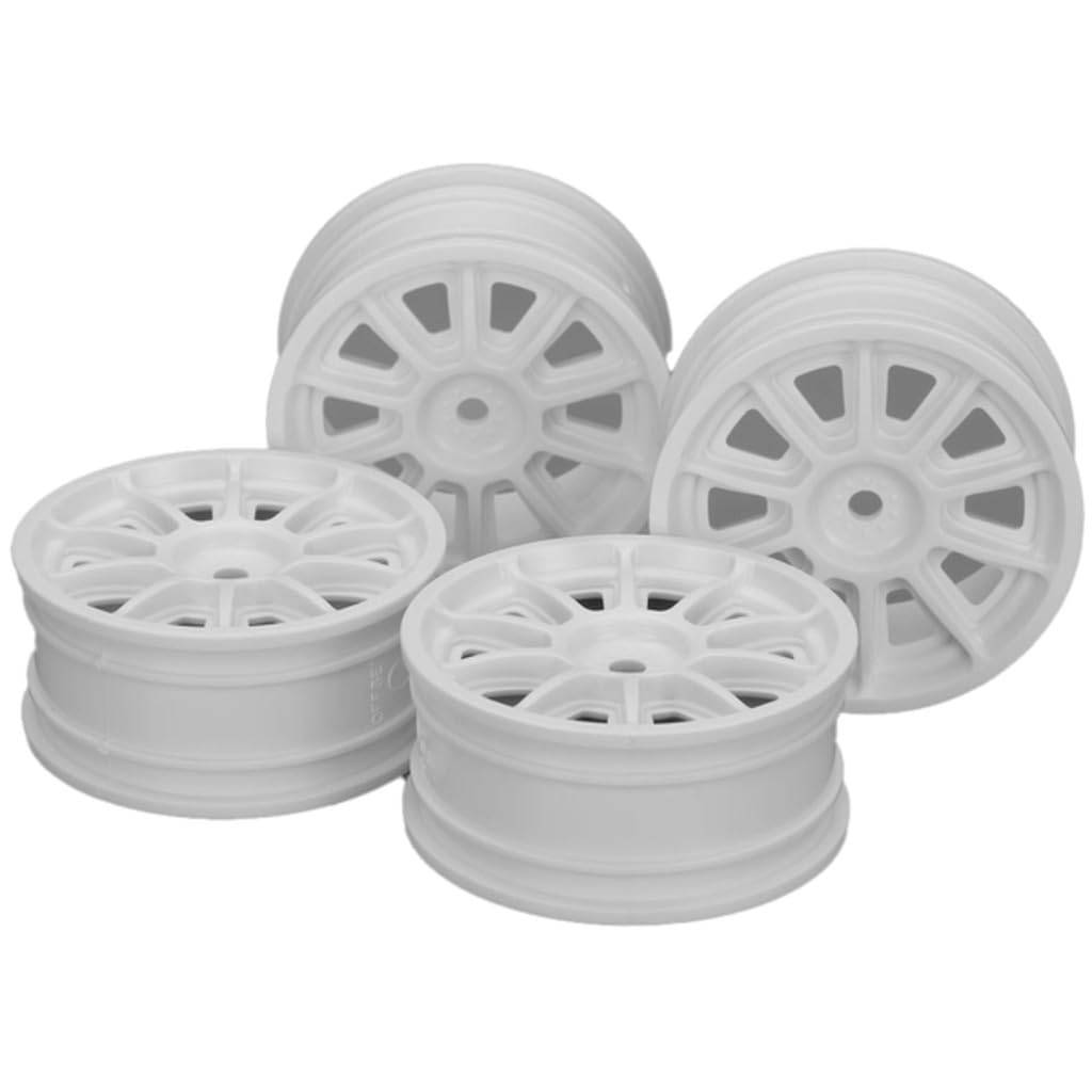 

Tamiya Options 2067 TH Wheels 24mm 0 Offset Hop-Up No. OP.2067 10-Spoke (4 wheels) White, Width, (Product Code 22067)