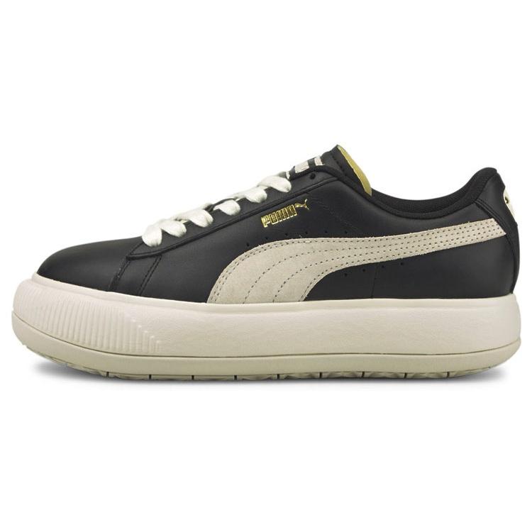 (WMNS) PUMA Suede Mayu BlackCasual Sneakers White Women s 381042-02 EU 38