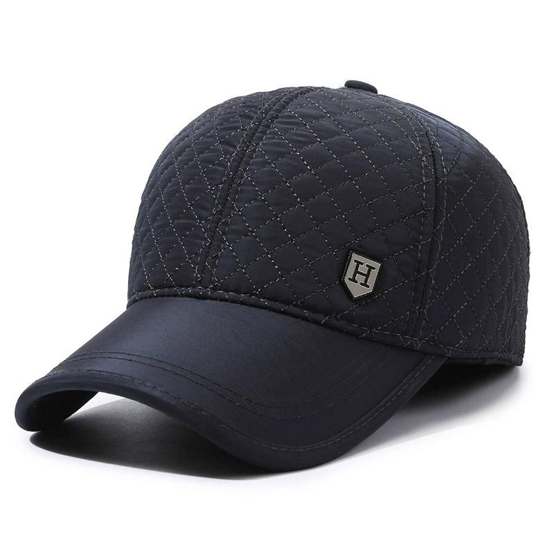 NORTHWOOD 2 Styles Winter Baseball Caps for Men Warm Ear Protection Baseball Hats Winter Plus Velvet Thick Trucker Hats