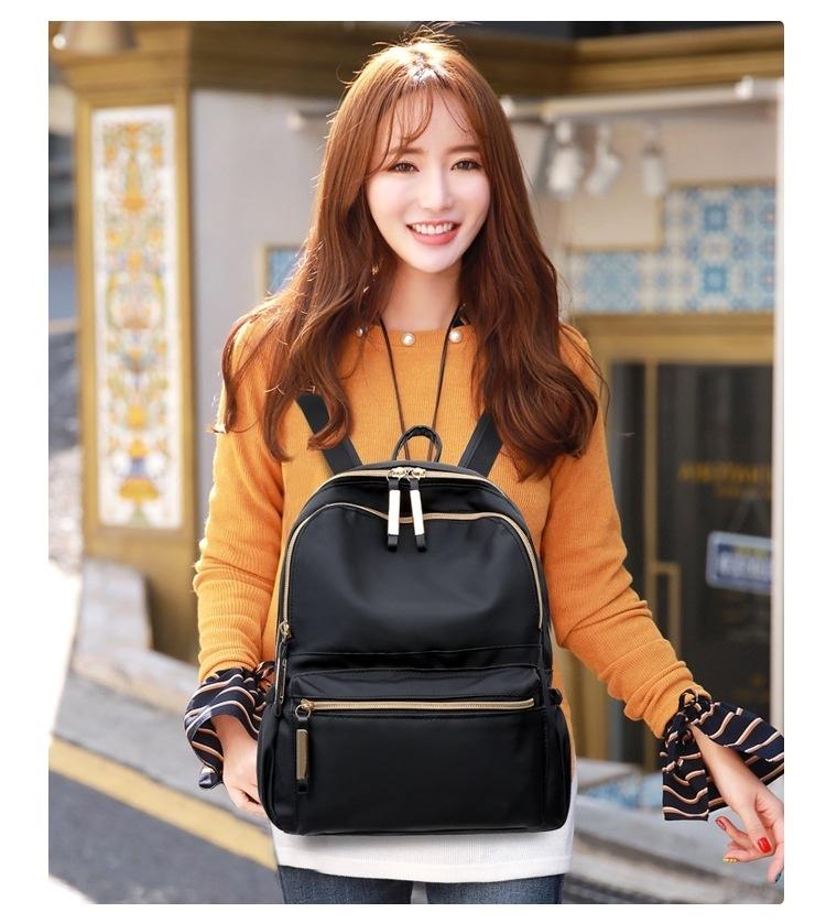 Fashion Women Oxford Cloth Backpack Rucksack Casual Travel Backpack School Shoulder Bag