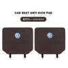 Leather Car Seat Backrest Protection Anti-kick Mat Accessories For Volkswagen VW Scirocco Passat Polo B5 B6 B7 CC Tiguan Sharan Wj0
