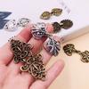 4 Pieces Vintage Sweater Clips Cardigan Clip Shawl Clips Retro Cloak Sweater Clips Antique Swirl Collar Clip Clasps