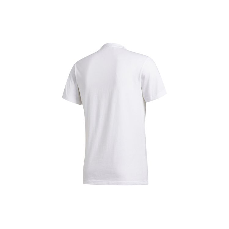Adidas Sporty Round Neck Short Sleeve T-Shirt Men Tops White FT2823