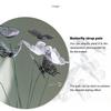 25PCS Black White Butterfly Garden Decorative Stakes Simulation Butterfly Stakes  Weding Ornament